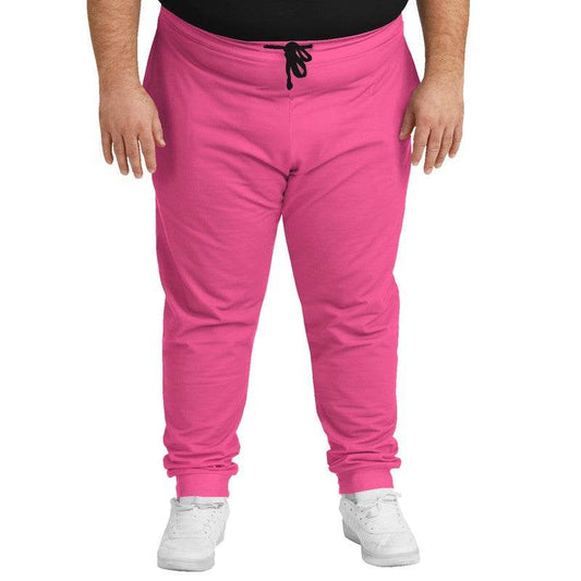 Light Clear Pink Joggers PLUS (PI-CL-LI) - Man Front PLUS