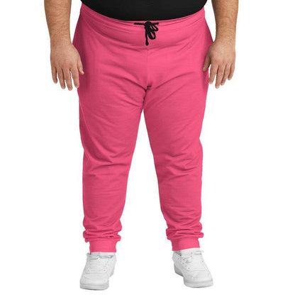 Light Clear Pink Joggers PLUS (RPI3-CL-LI) - Man Front PLUS