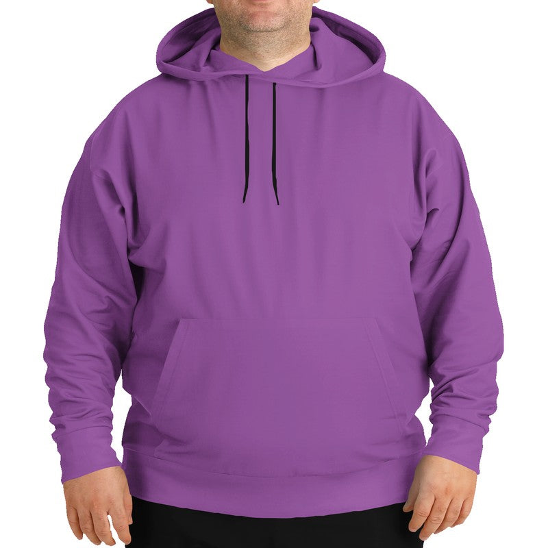 Light Clear Purple Hoodie PLUS (MPU1-CL-LI) - Man Front PLUS
