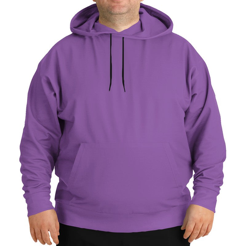 Light Clear Purple Hoodie PLUS (MPU2-CL-LI) - Man Front PLUS