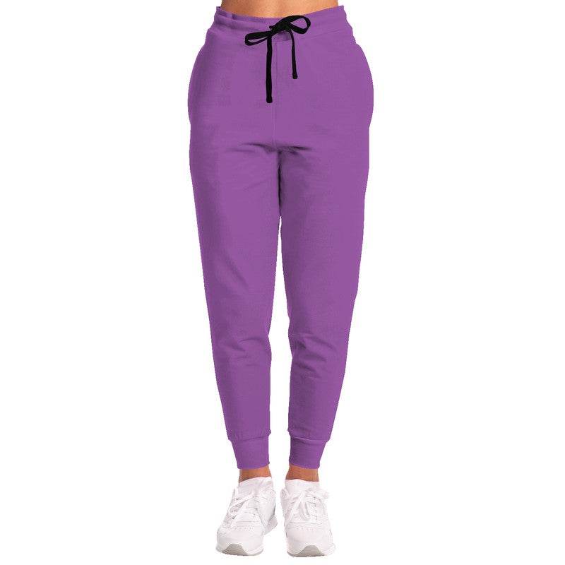 Light Clear Purple Joggers (MPU1-CL-LI) - Woman Front