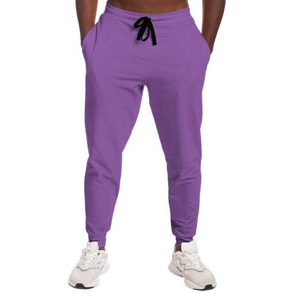 Light Clear Purple Joggers (MPU2-CL-LI) - Man Front