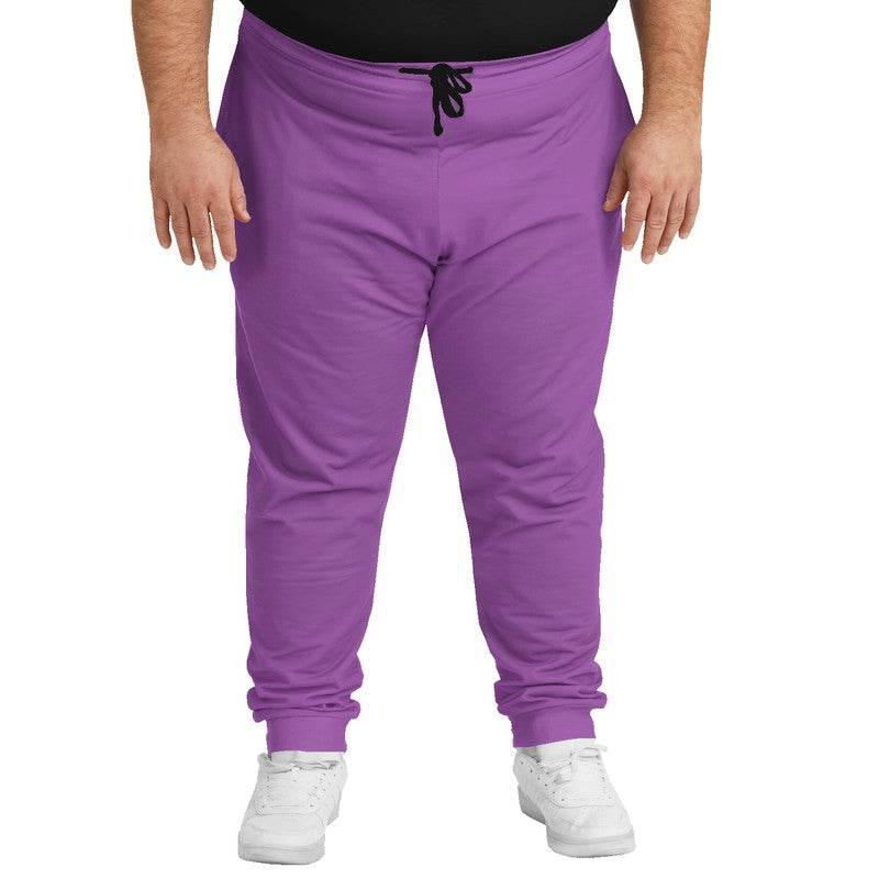 Light Clear Purple Joggers PLUS (MPU1-CL-LI) - Man Front PLUS