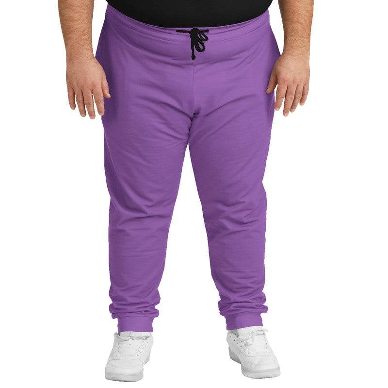 Light Clear Purple Joggers PLUS (MPU2-CL-LI) - Man Front PLUS