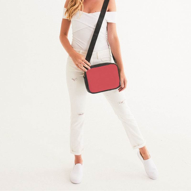 Light Clear Red Crossbody Bag (RPI1-CL-LI) - Woman Front