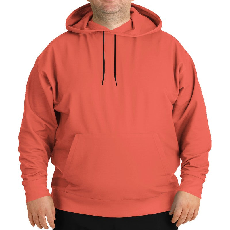Light Clear Red Hoodie PLUS (R-CL-LI) - Man Front PLUS