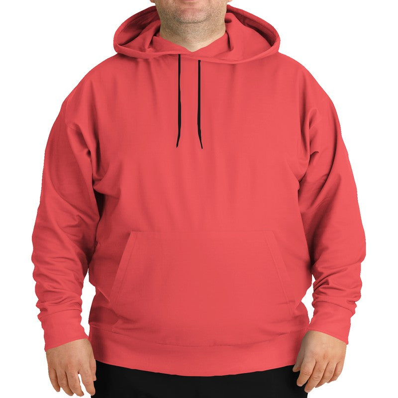 Light Clear Red Hoodie PLUS (RPI1-CL-LI) - Man Front PLUS
