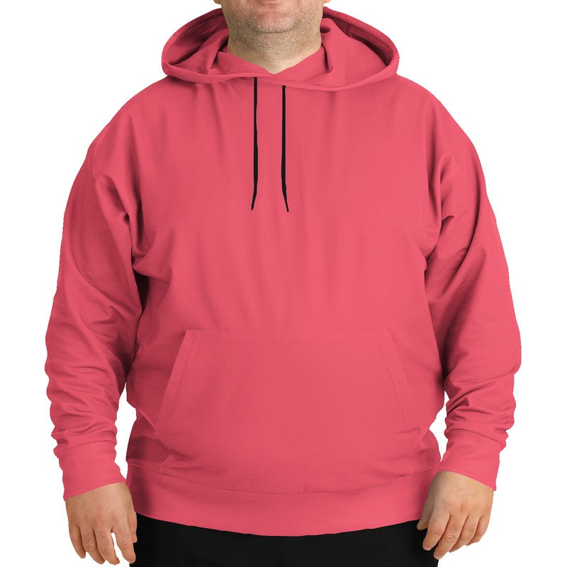 Light Clear Red Hoodie PLUS (RPI2-CL-LI) - Man Front PLUS