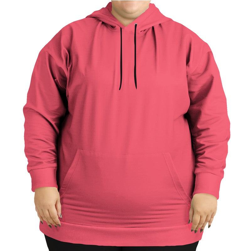 Light Clear Red Hoodie PLUS (RPI2-CL-LI) - Woman Front PLUS