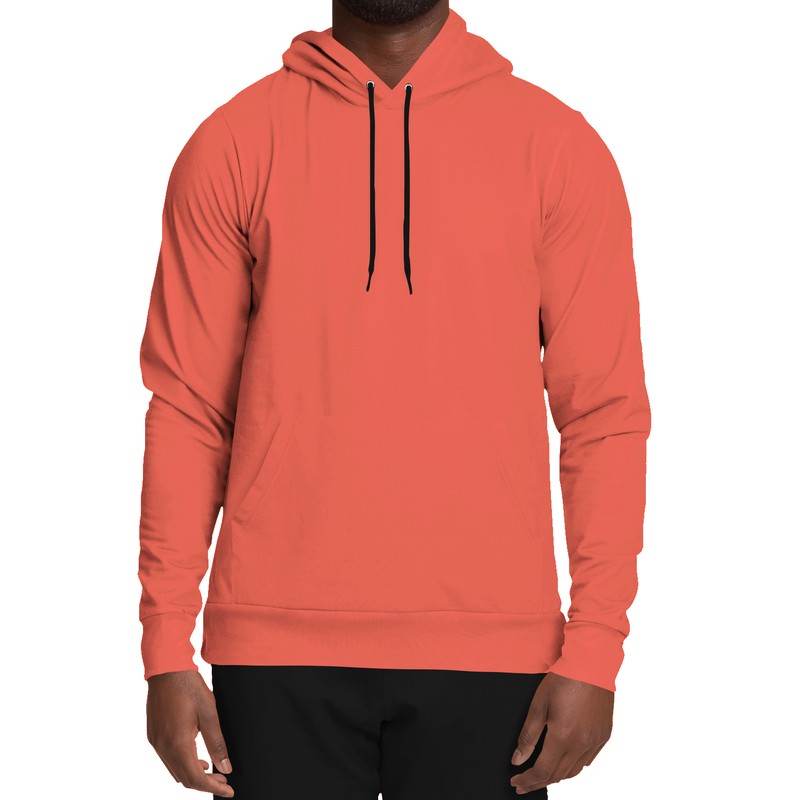Light Clear Red Hoodie (R-CL-LI) - Man Front
