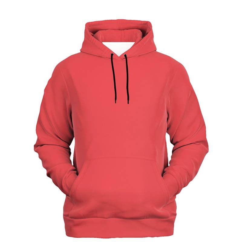 Light Clear Red Hoodie (RPI1-CL-LI) - Ghost Front