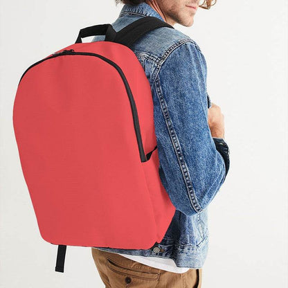 Light Clear Red Waterproof Backpack (RPI1-CL-LI) - Man CloseUp