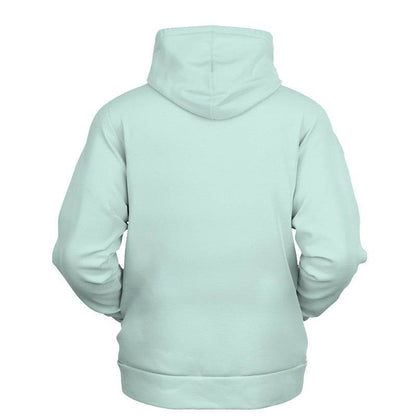 Light Fully-Muted Blue-Green Hoodie (BG-FM-LI) - Ghost Back