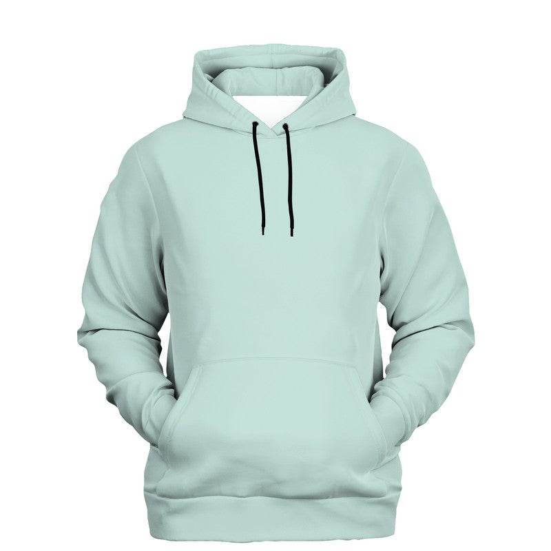 Light Fully-Muted Blue-Green Hoodie (BG-FM-LI) - Ghost Front