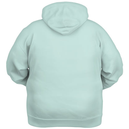 Light Fully-Muted Blue-Green Hoodie PLUS (BG-FM-LI) - Ghost Back PLUS
