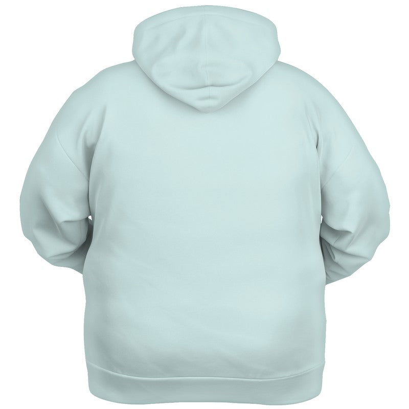 Light Fully-Muted Blue-Green Hoodie PLUS (CBG2-FM-LI) - Ghost Back PLUS