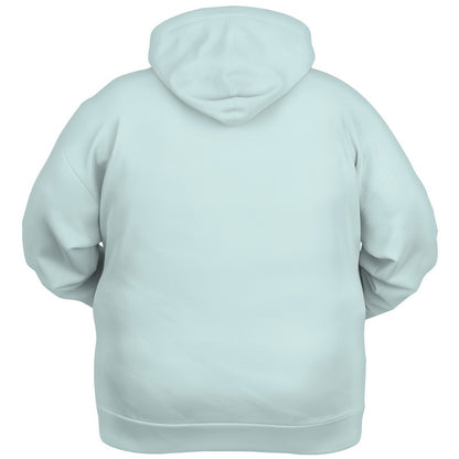 Light Fully-Muted Blue-Green Hoodie PLUS (CBG2-FM-LI) - Ghost Back PLUS