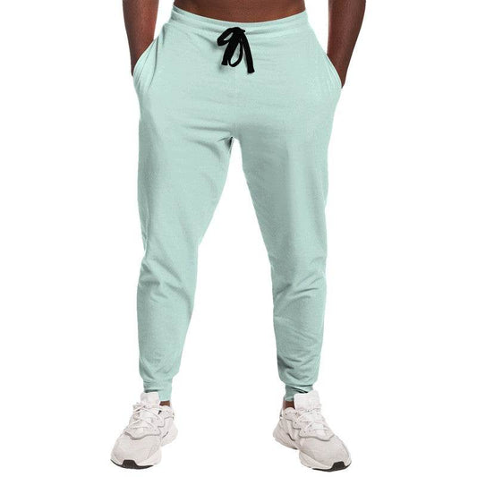 Light Fully-Muted Blue-Green Joggers (BG-FM-LI) - Man Front