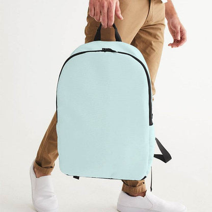 Light Fully-Muted Blue-Green Waterproof Backpack (CBG2-FM-LI) - Man Holding CloseUp