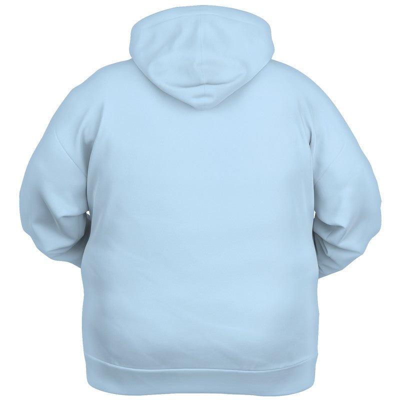 Light Fully-Muted Blue Hoodie PLUS (B-FM-LI) - Ghost Back PLUS
