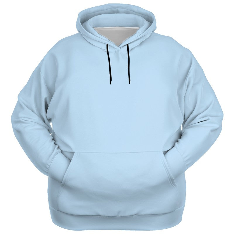 Light Fully-Muted Blue Hoodie PLUS (B-FM-LI) - Ghost Front PLUS