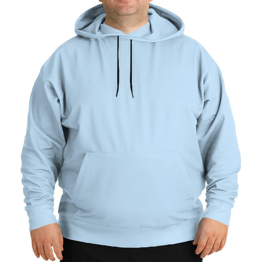 Light Fully-Muted Blue Hoodie PLUS (B-FM-LI) - Man Front PLUS