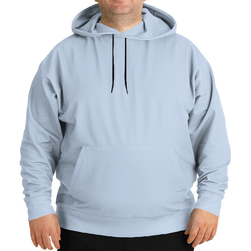 Light Fully-Muted Blue Hoodie PLUS (IB2-FM-LI) - Man Front PLUS