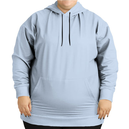 Light Fully-Muted Blue Hoodie PLUS (IB2-FM-LI) - Woman Front PLUS