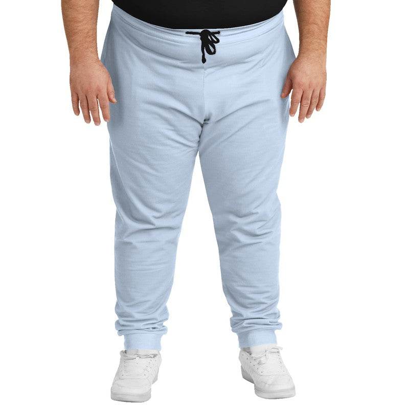 Light Fully-Muted Blue Joggers PLUS (IB2-FM-LI) - Man Front PLUS