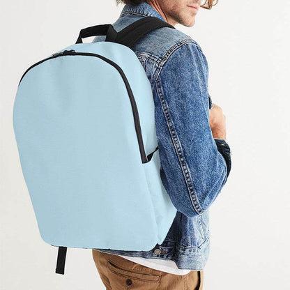 Light Fully-Muted Cyan Waterproof Backpack (BC2-FM-LI) - Man CloseUp