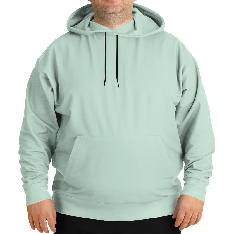 Light Fully-Muted Green Hoodie PLUS (BGG2-FM-LI) - Man Front PLUS