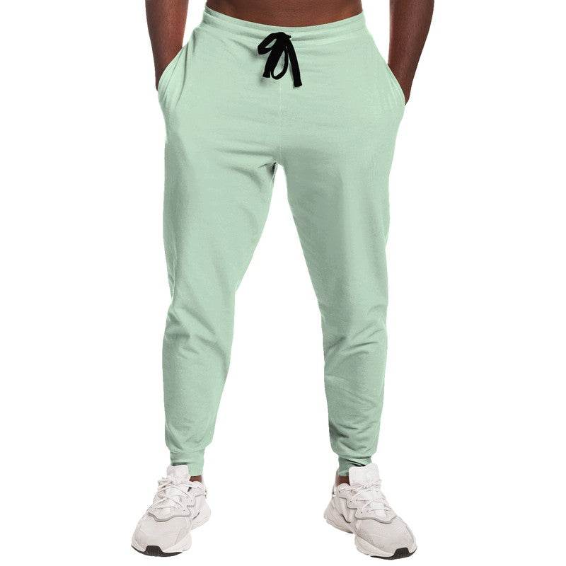 Light Fully-Muted Green Joggers (G-FM-LI) - Man Front