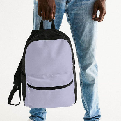 Light Fully-Muted Indigo Canvas Backpack (PUI2-FM-LI) - Man Holding