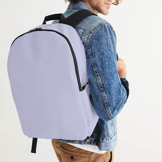 Light Fully-Muted Indigo Waterproof Backpack (PUI2-FM-LI) - Man CloseUp
