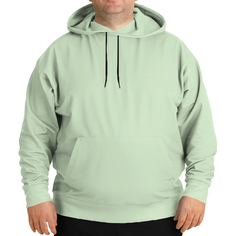 Light Fully-Muted Lime Hoodie PLUS (GL2-FM-LI) - Man Front PLUS