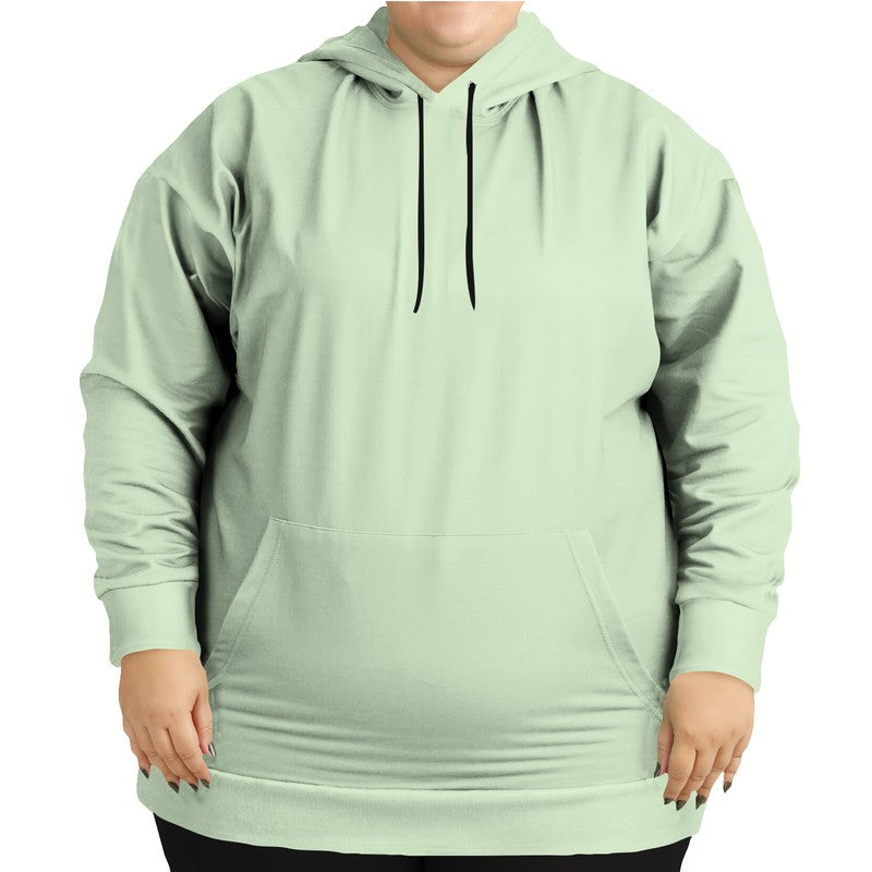 Light Fully-Muted Lime Hoodie PLUS (GL2-FM-LI) - Woman Front PLUS
