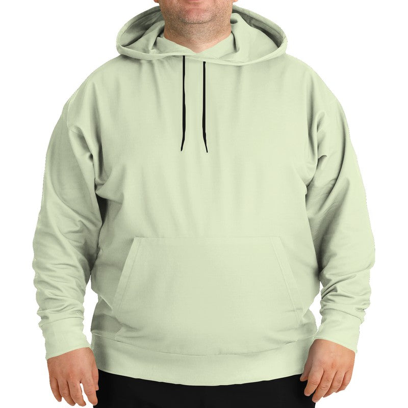 Light Fully-Muted Lime Hoodie PLUS (L-FM-LI) - Man Front PLUS