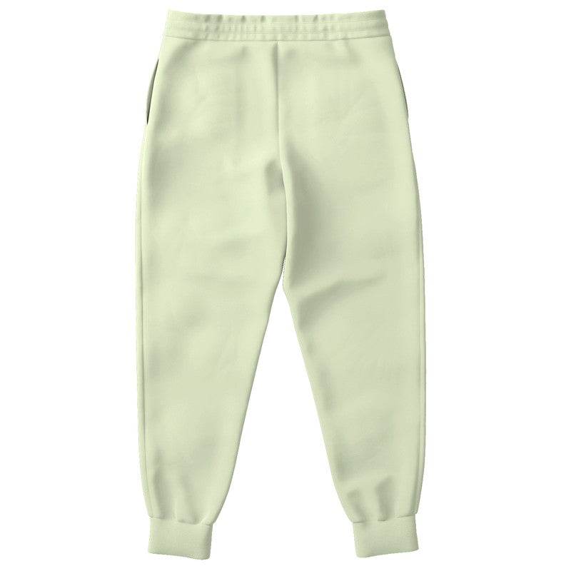 Light Fully-Muted Lime Joggers (L-FM-LI) - Back