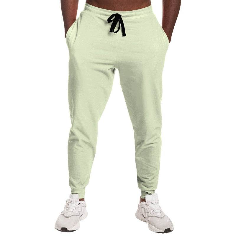 Light Fully-Muted Lime Joggers (L-FM-LI) - Man Front