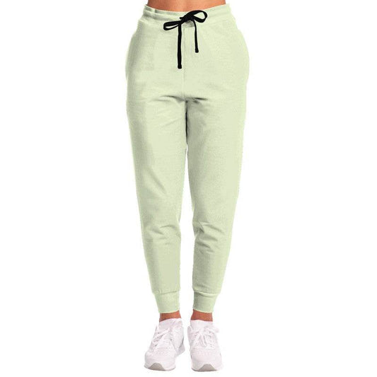 Light Fully-Muted Lime Joggers (L-FM-LI) - Woman Front