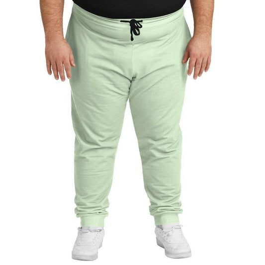 Light Fully-Muted Lime Joggers PLUS (GL2-FM-LI) - Man Front PLUS