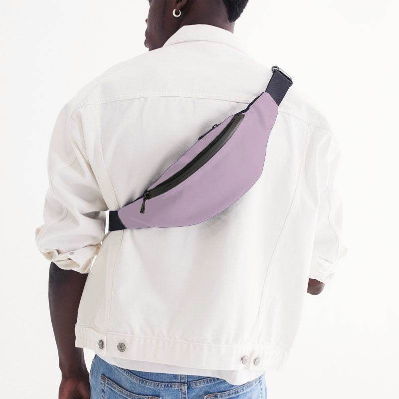 Light Fully-Muted Magenta Belt Bag (M-FM-LI) - Man Back