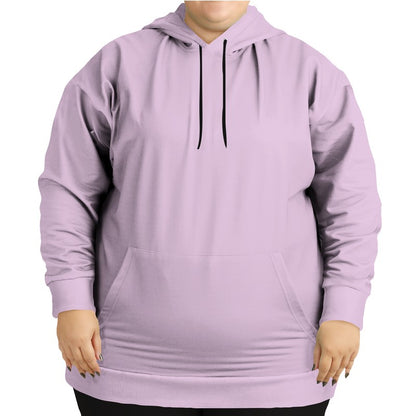 Light Fully-Muted Magenta Hoodie PLUS (M-FM-LI) - Woman Front PLUS