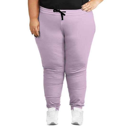 Light Fully-Muted Magenta Joggers PLUS (M-FM-LI) - Woman Front PLUS