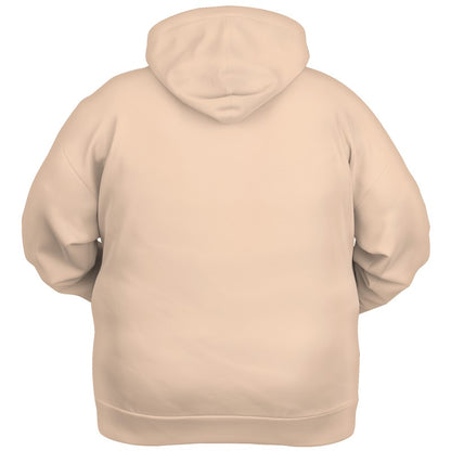 Light Fully-Muted Orange Hoodie PLUS (O-FM-LI) - Ghost Back PLUS