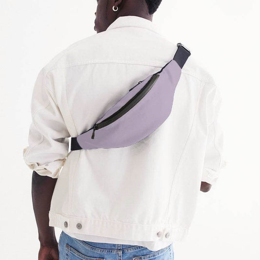 Light Fully-Muted Purple Belt Bag (MPU2-FM-LI) - Man Back