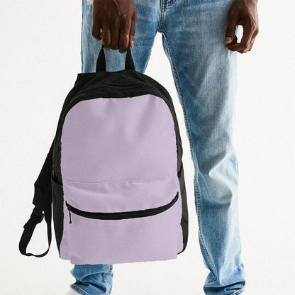 Light Fully-Muted Purple Canvas Backpack (MPU2-FM-LI) - Man Holding