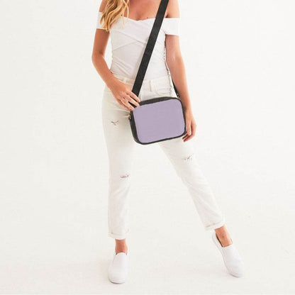 Light Fully-Muted Purple Crossbody Bag (MPU2-FM-LI) - Woman Front