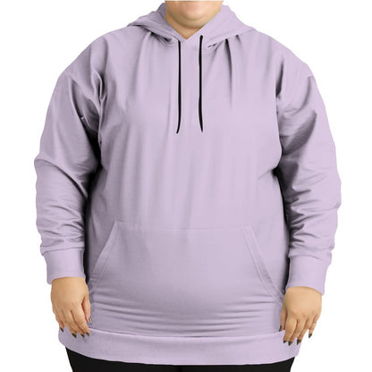 Light Fully-Muted Purple Hoodie PLUS (MPU2-FM-LI) - Woman Front PLUS