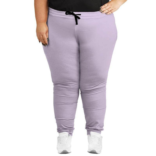 Light Fully-Muted Purple Joggers PLUS (MPU2-FM-LI) - Woman Front PLUS